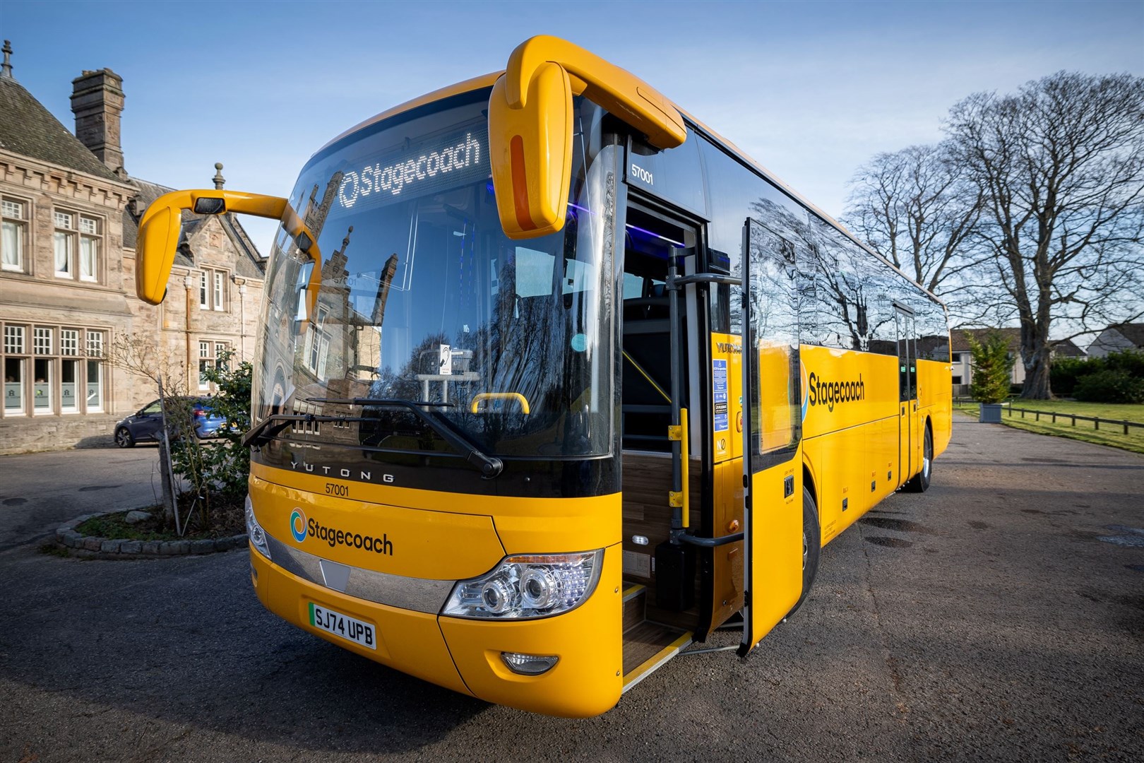A Stagecoach bus on the Aberdeen to Inverness route. Picture supplied.