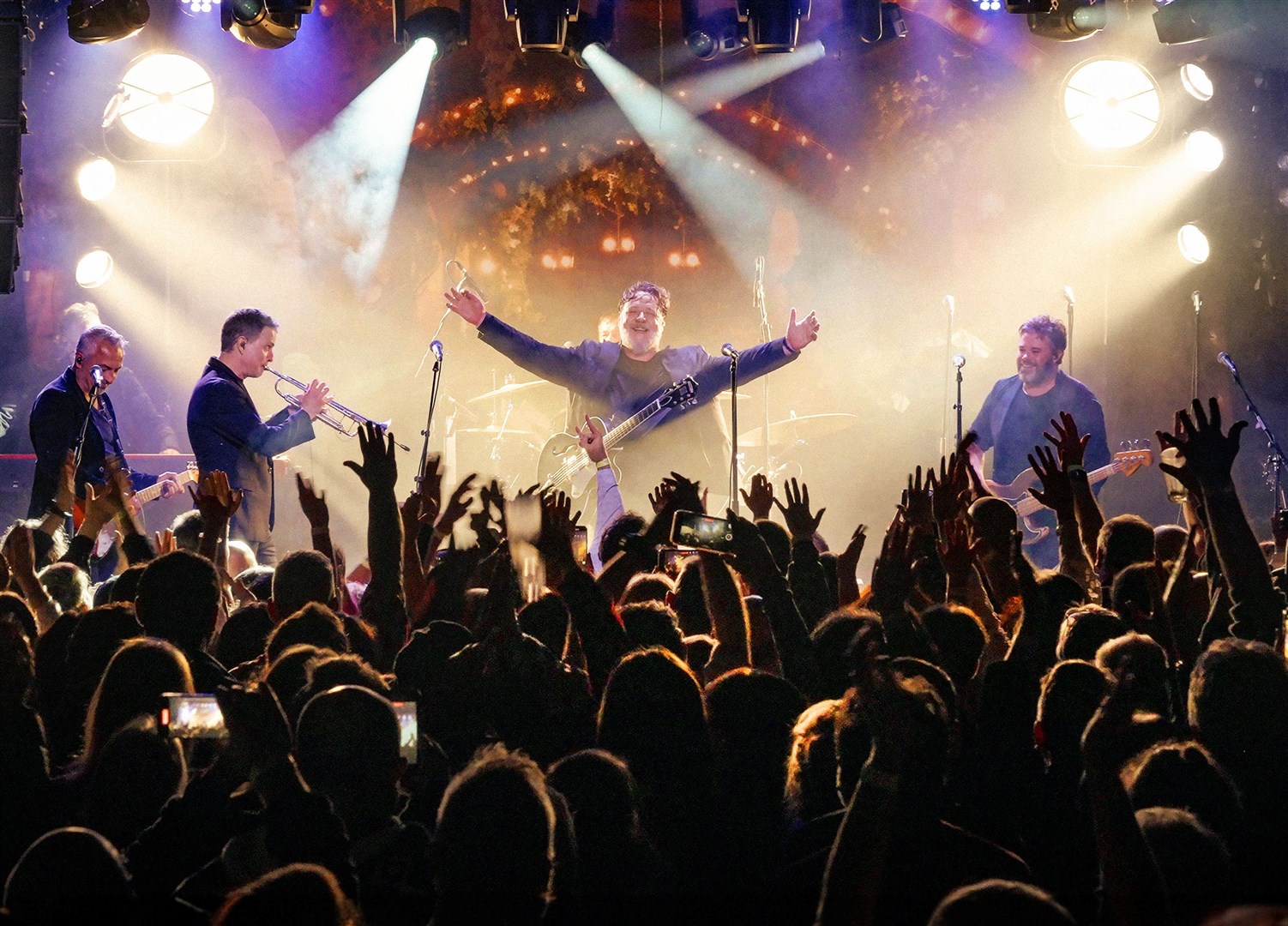Russell Crowe and his band.