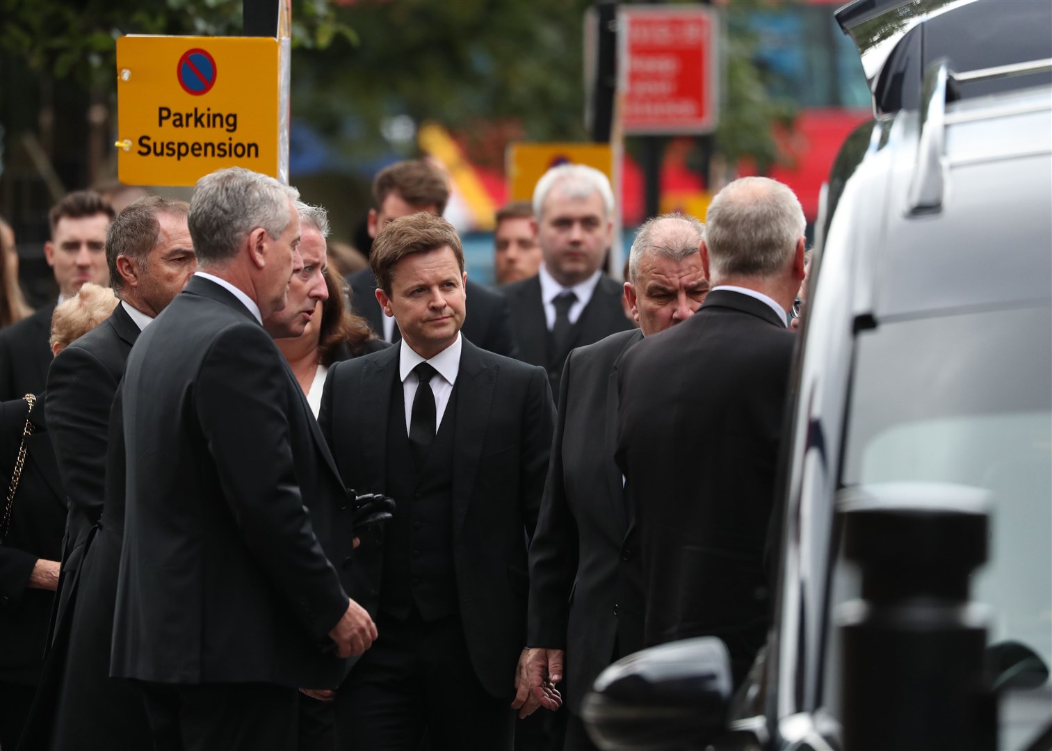 Declan Donnelly among mourners for the funeral of his brother (Scott Heppell/PA)