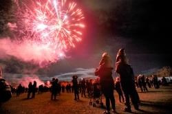 bonfire fireworks