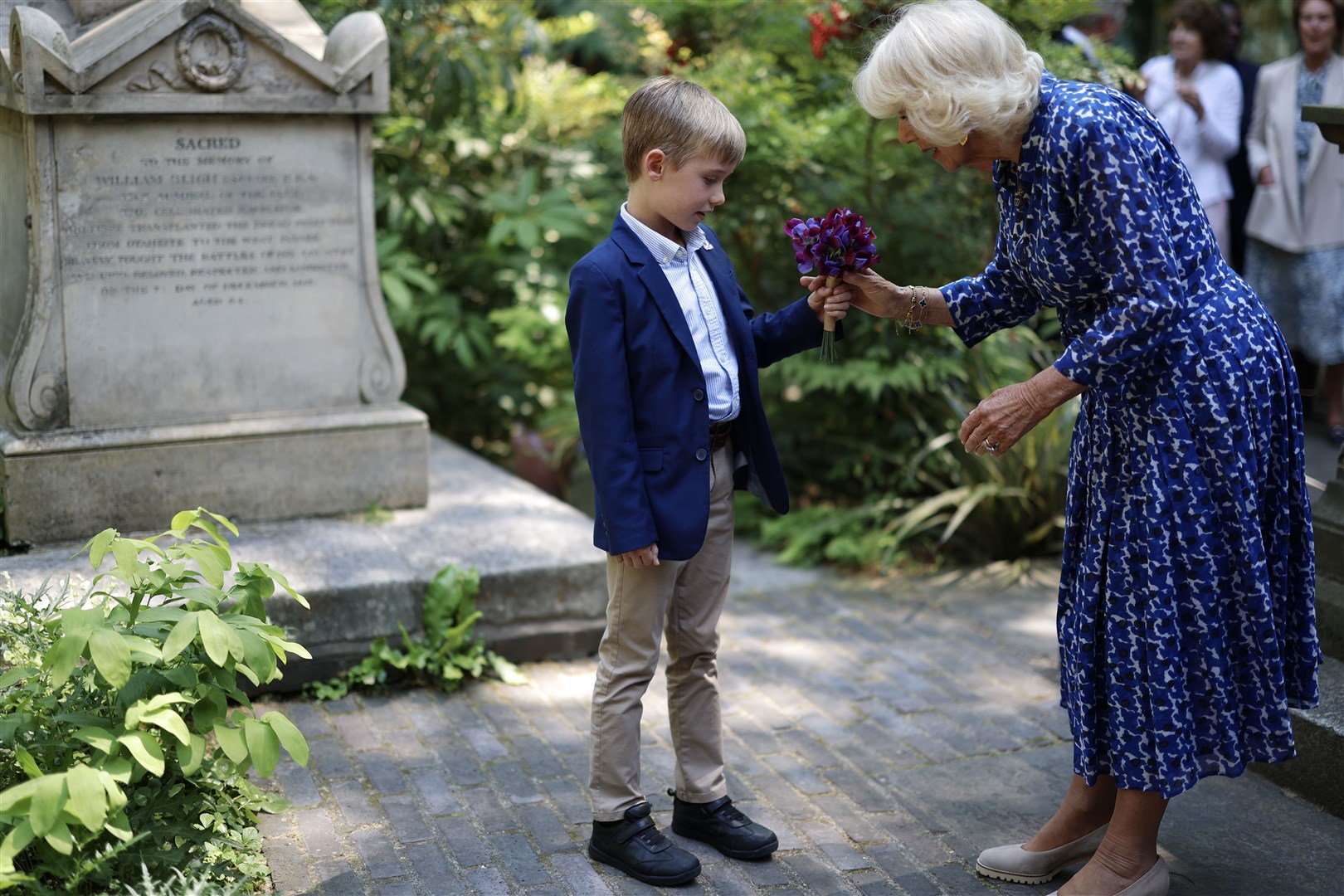The Queen during a visit to the Garden Museum in Lambeth (Geoff Pugh/Daily Telegraph/PA)