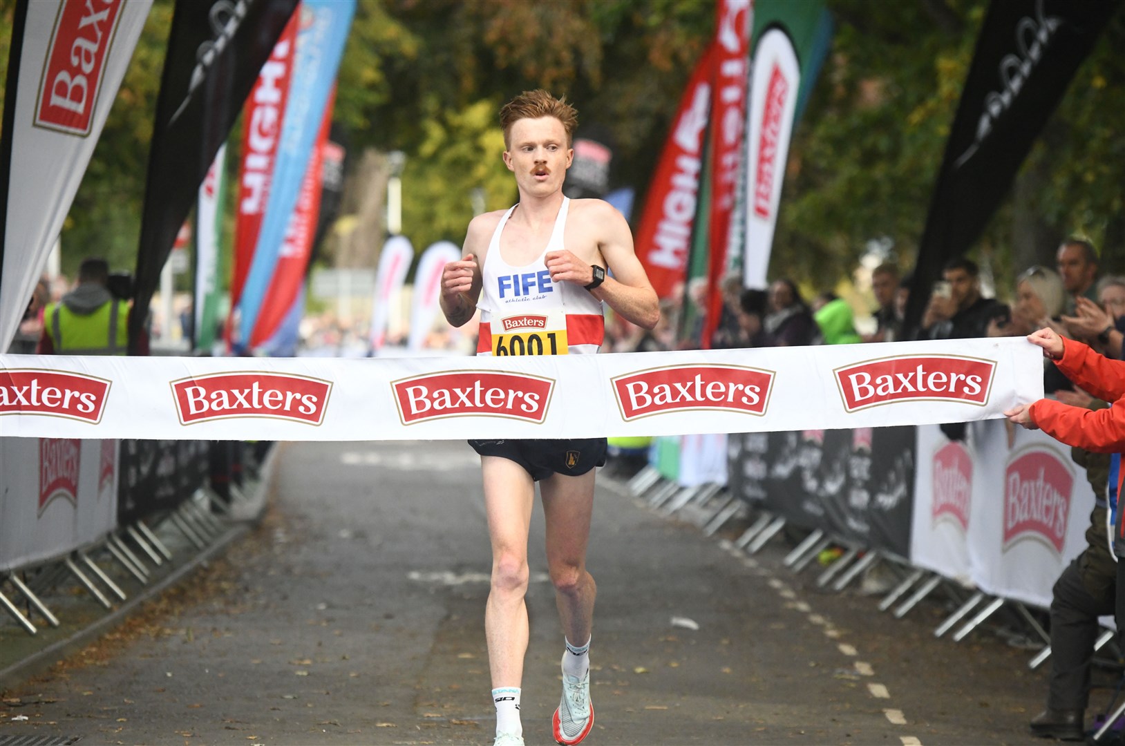 Logan Rees won the River Ness 10k. Picture: James Mackenzie