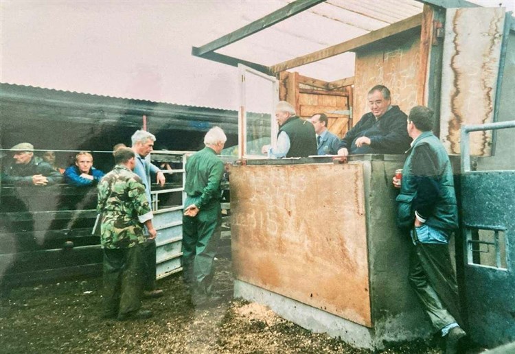 Kingussie livestock market opens again! (But only for filming a TV special tonight)