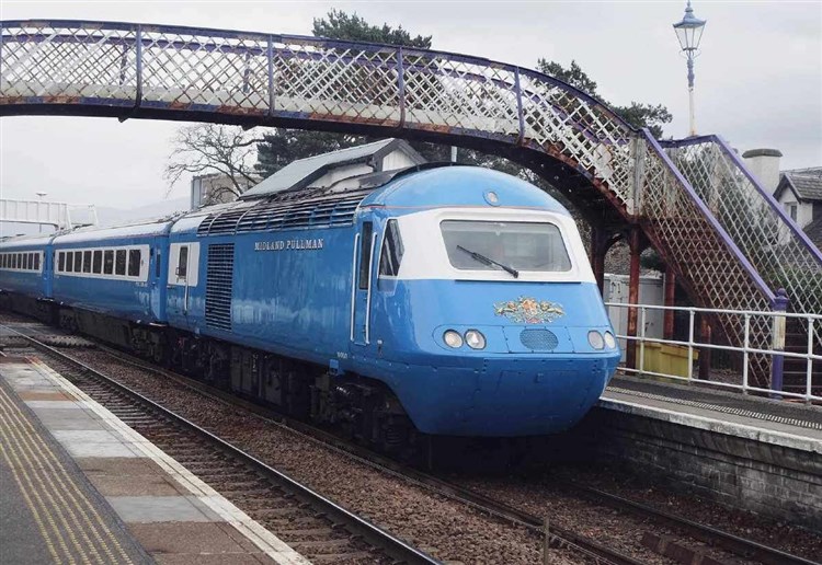 Thrill for train spotters in Badenoch and Strathspey as Midland Pullman returns