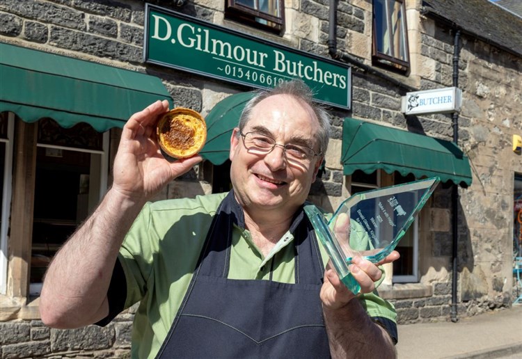 Tourist treat is competition winner for Kingussie butcher