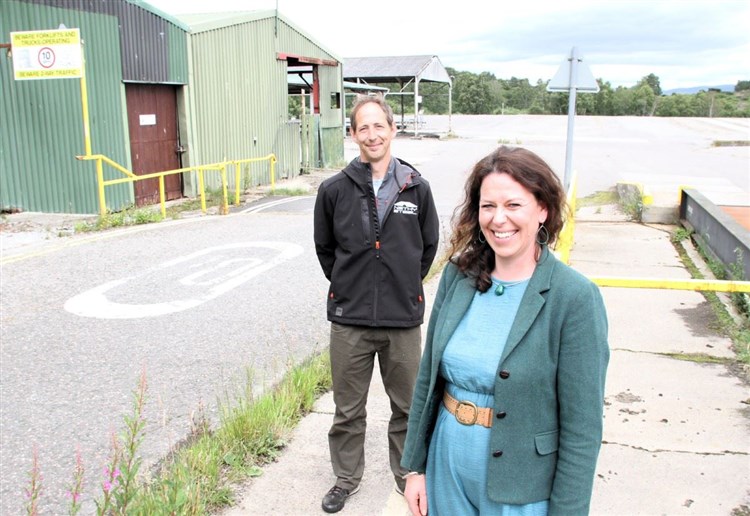 New lease of life for former BSW sawmill yard by Boat of Garten