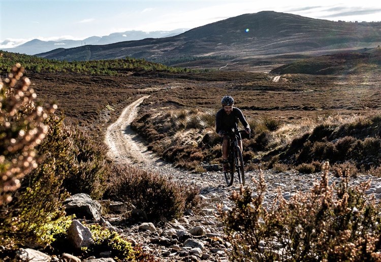 Ultra-endurance racer publishing book showcasing best gravel cycling rides in Cairngorms