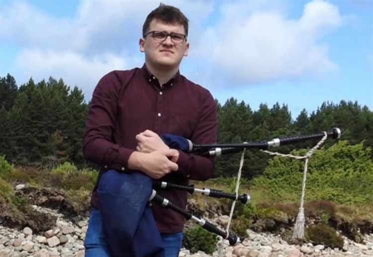 Aviemore’s star piper is in a band - he thinks!