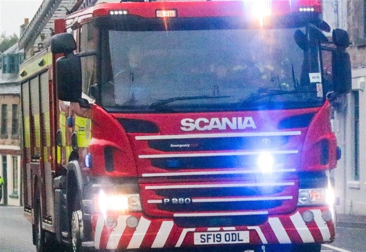Five fire engines deployed after ‘overturned vehicle’ closes A9