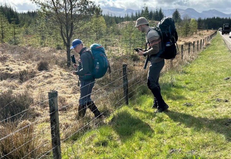 Aviemore police officer and son go ‘straight’ into the record books!