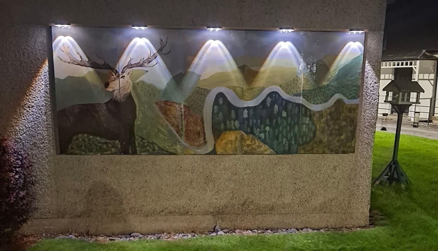 SPOTLIGHT ON GLEN GROVE: Thanks to the teamwork of residents and Kingussie High School artists