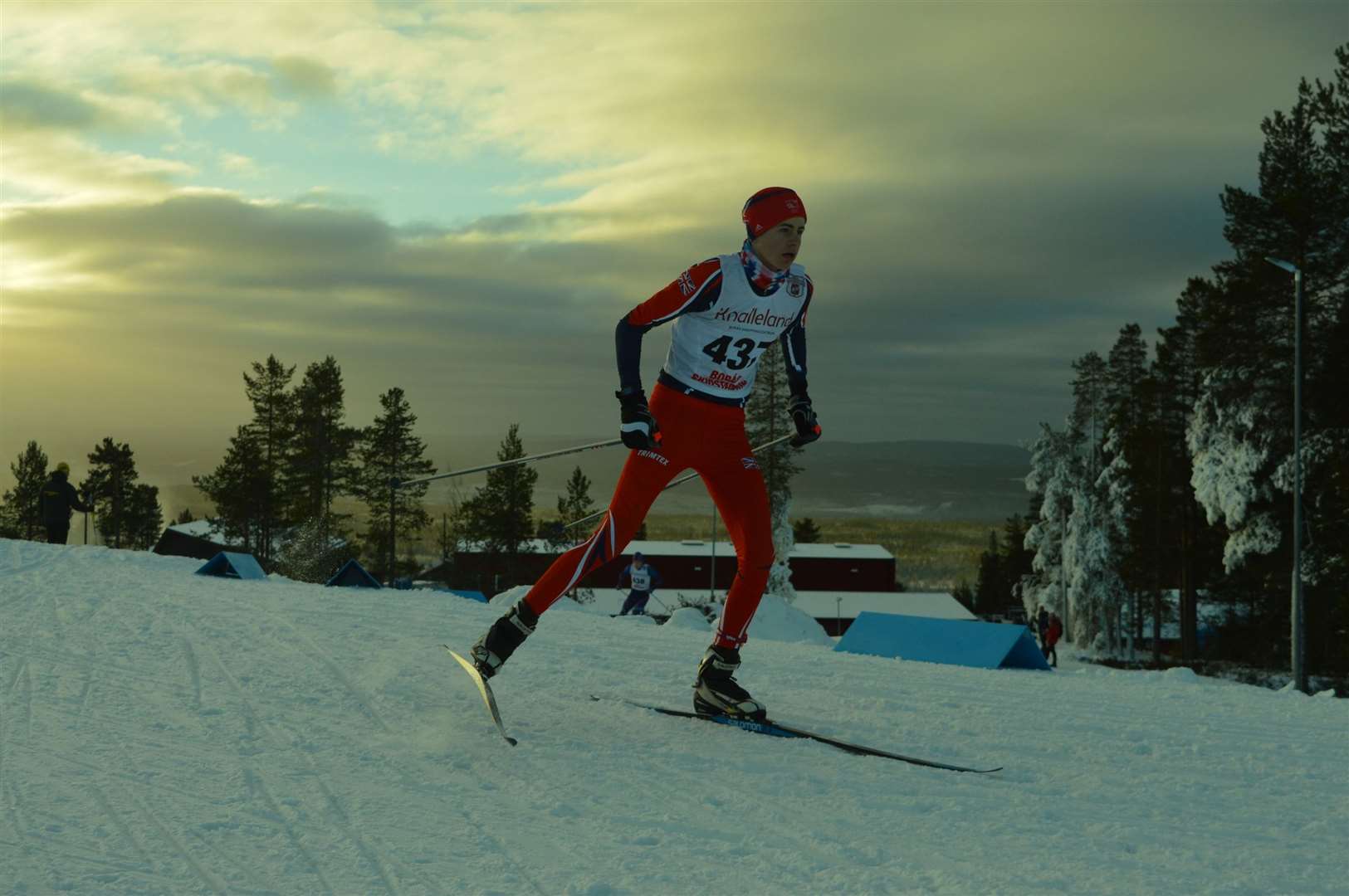 James Slimon has been hard at work in preparation for the Winter Youth Olympic Games.
