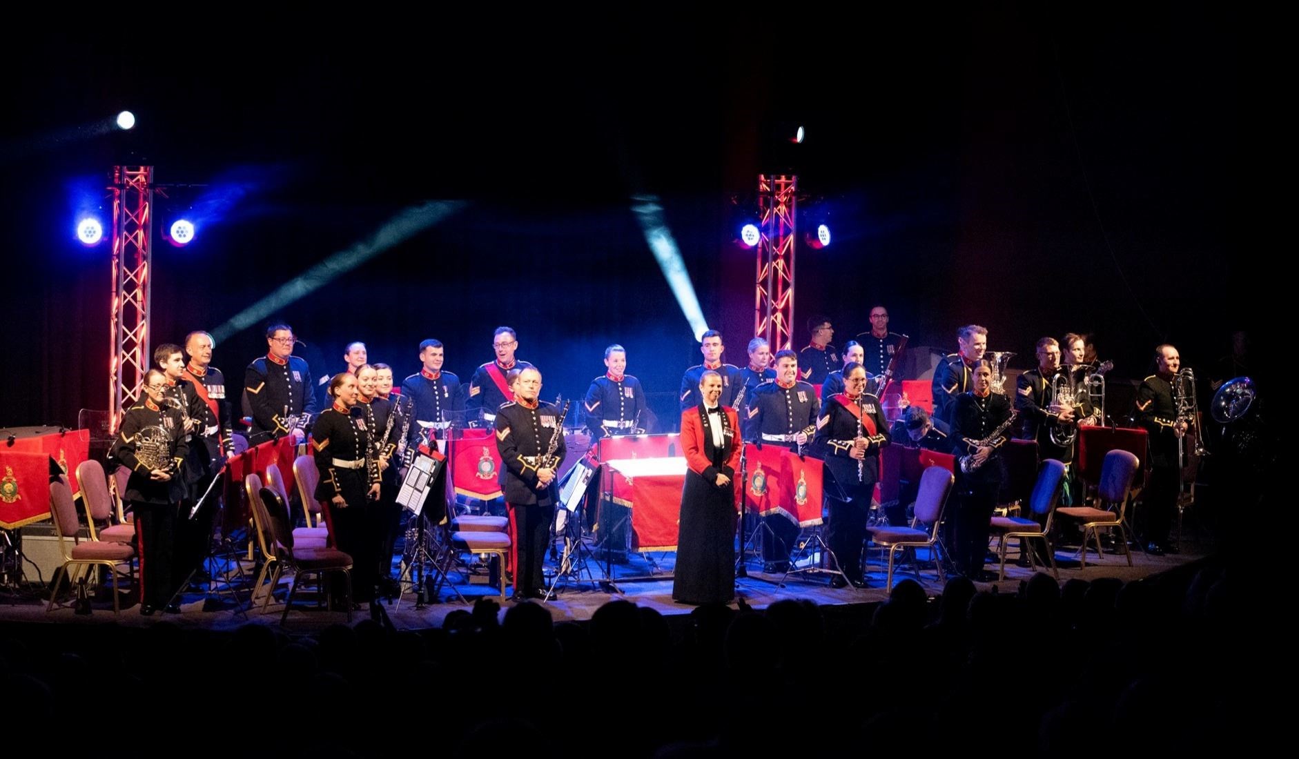 WHAT A SHOW: The Marines wowed Aviemore last year and are set to better it.
