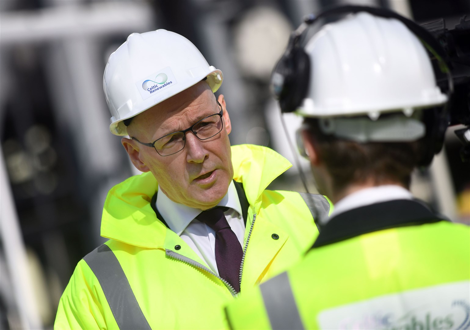 First Minister John Swinney has called for Grangemouth to be nationalised (Michael Boyd/PA)