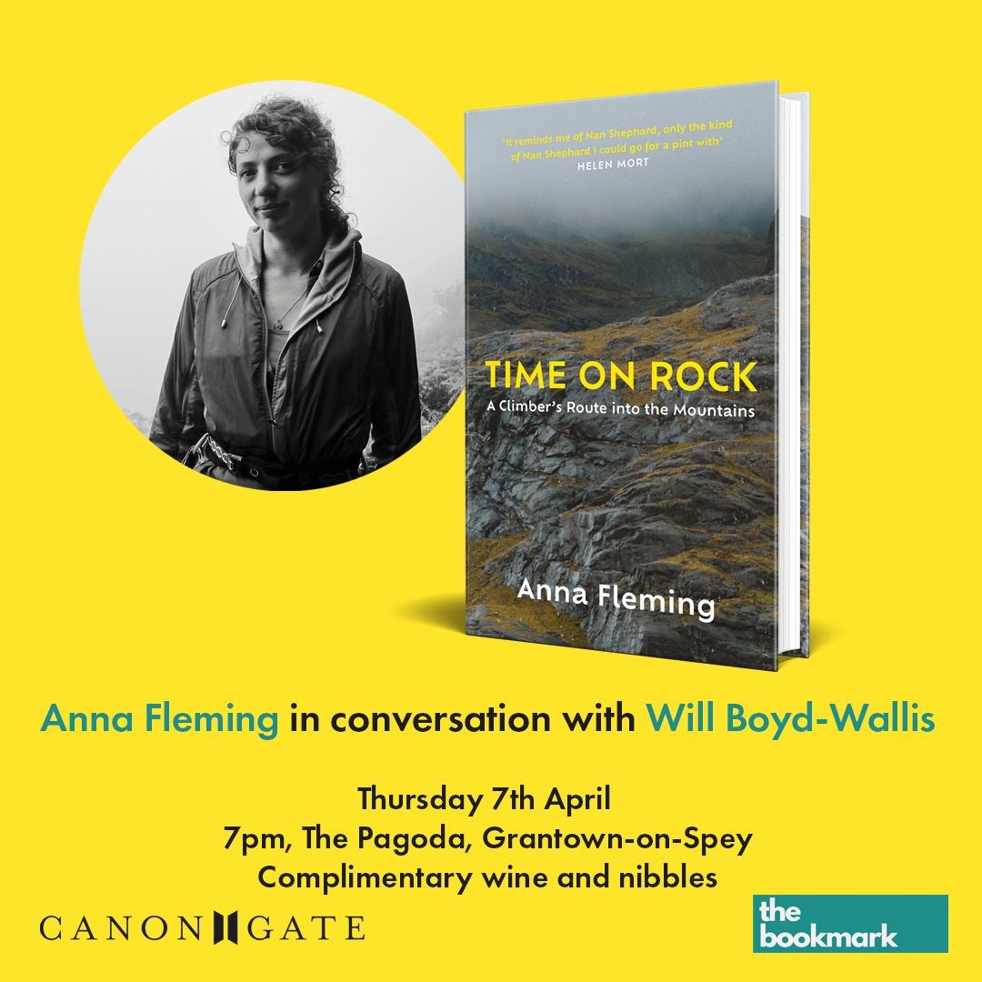 Anna Fleming will be returning to Grantown later this week on the back of her first and new book.