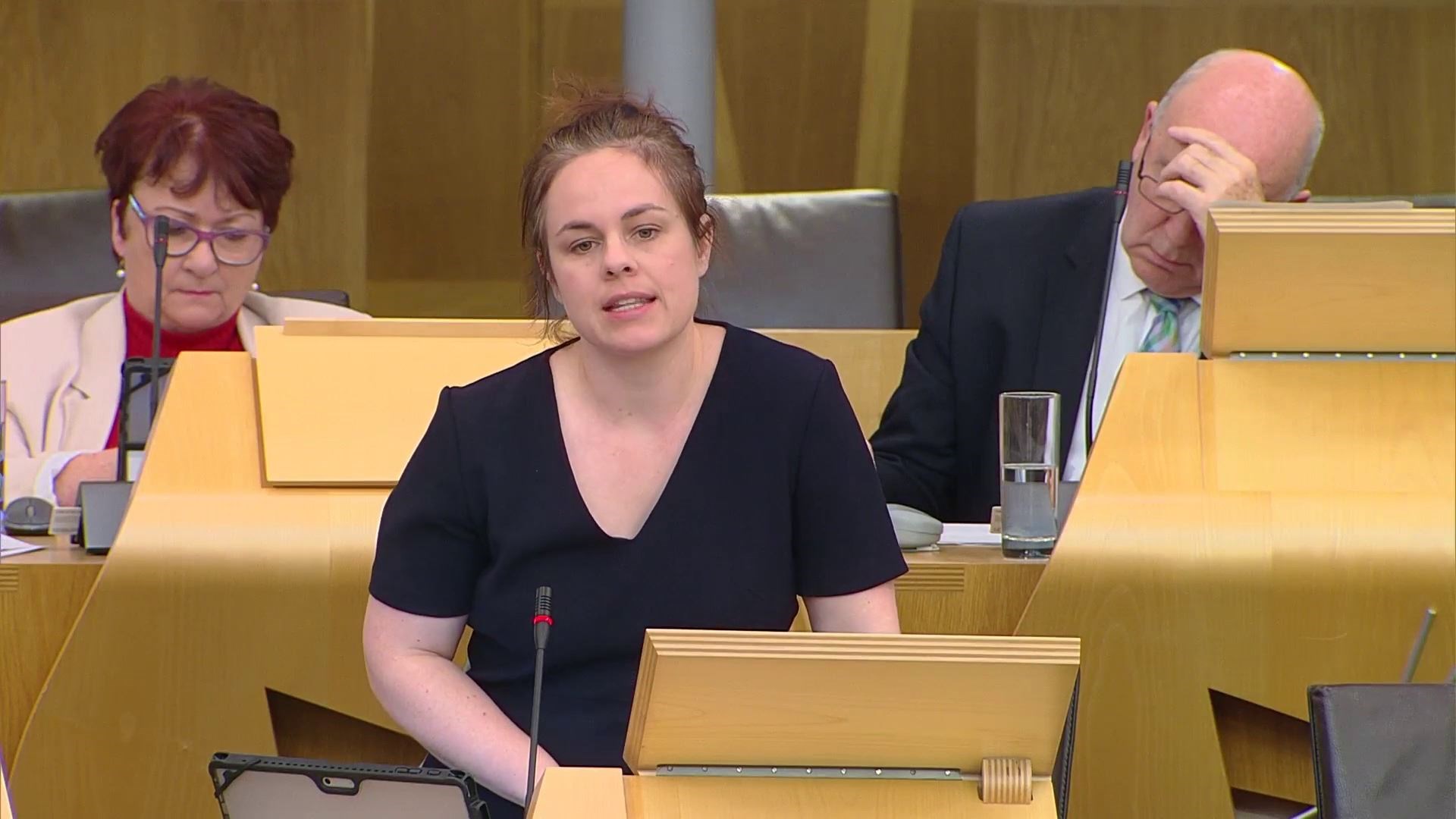 Badenoch MSP Kate Forbes led the debate at Holyrood last night.