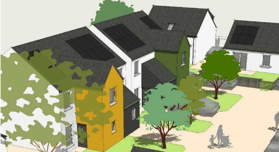 The new homes will be built on the former site of Tomintoul's secondary school.