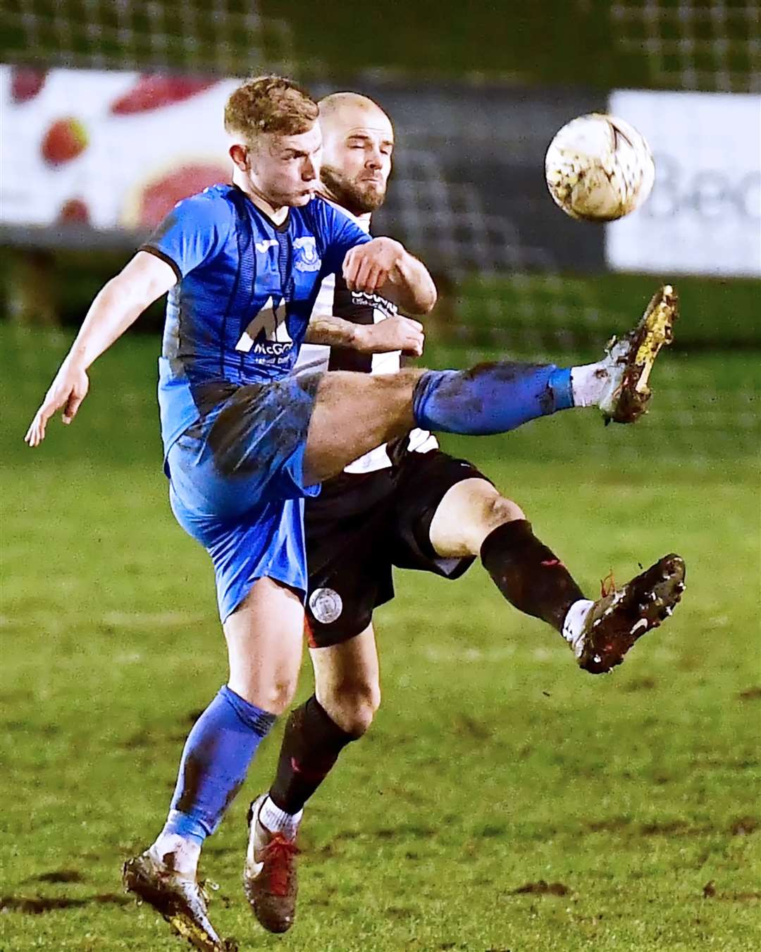 Jack Davison bagged a brace in heavy defeat at Rothes.