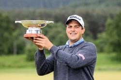 Sam Walker with the trophy