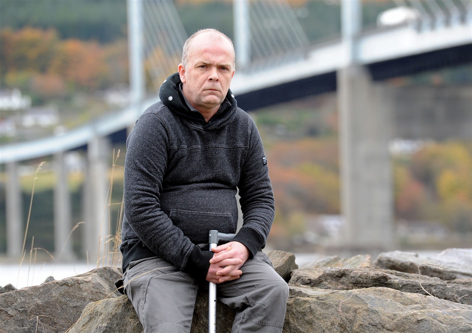 Bruce Norval was infected with contaminated blood.