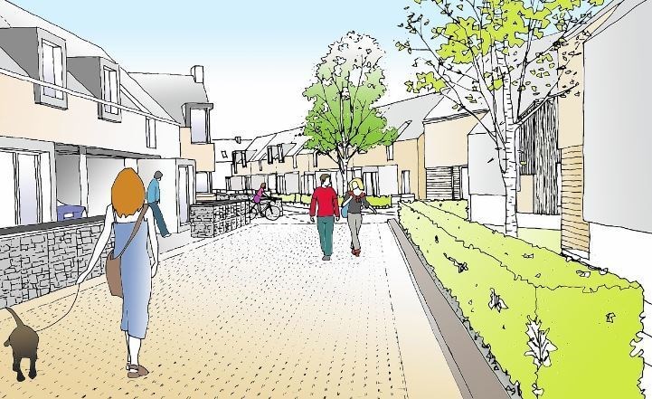 A new community An Camas Mor is proposed at Rothiemurchus but is tied up in planning red tape.