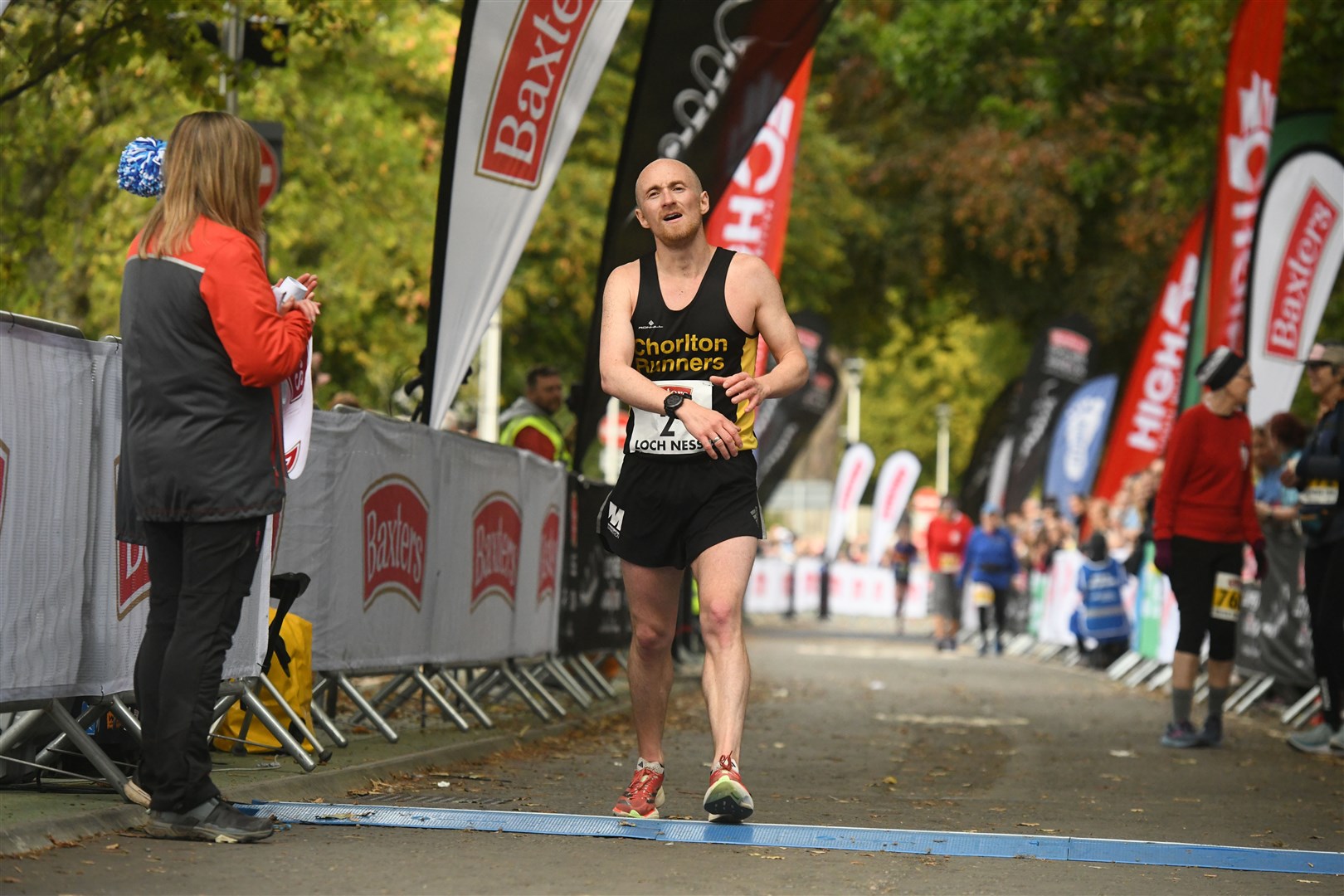 Tom Charles was in third place. Picture: James Mackenzie