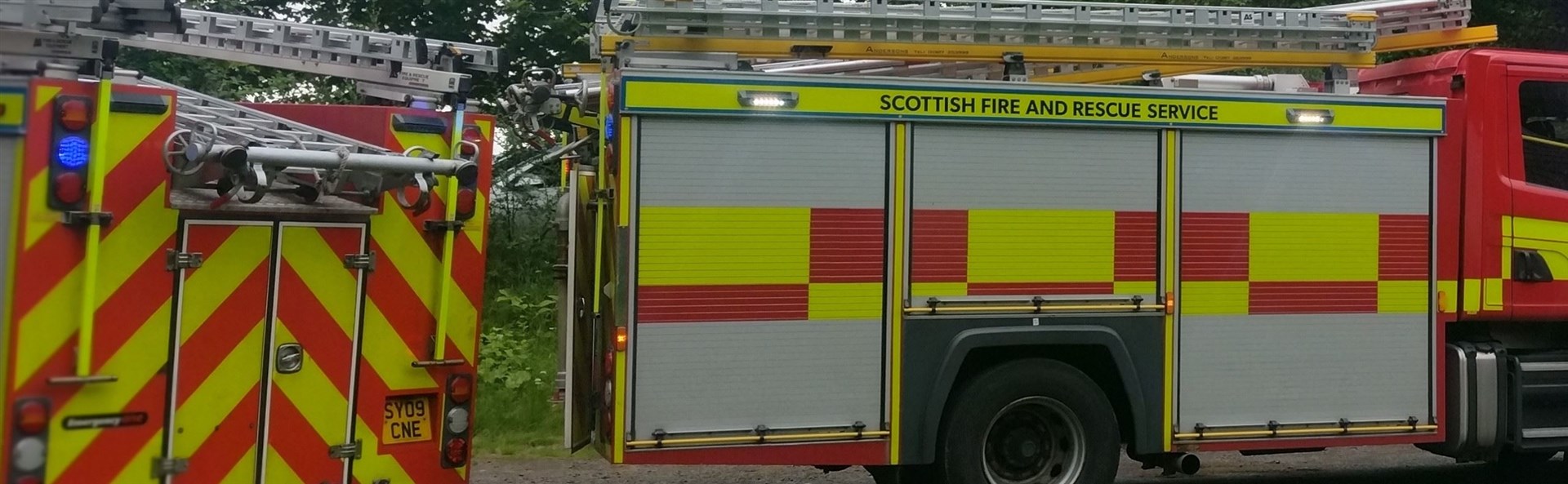 Scottish Fire and Rescue Service attended the scene.