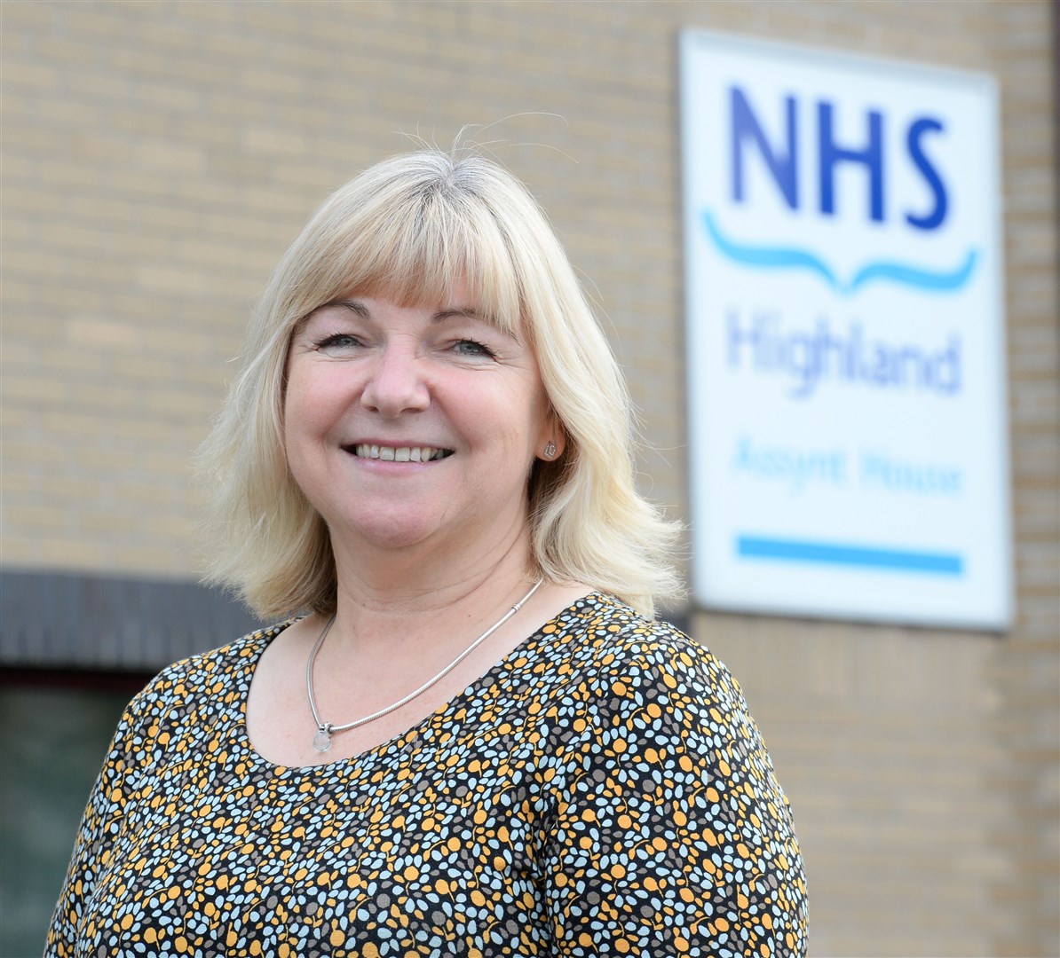 Pamela Dudek: will be NHS Highland chief executive until April 1. Picture Gary Anthony..