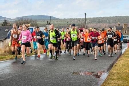 Haughs of Cromdale 10K Road Race, Cromdale