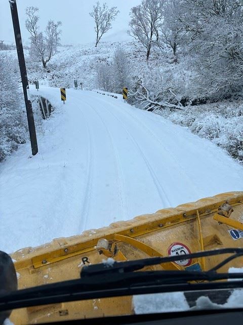 WHITE OUT: But the wheels keep turning