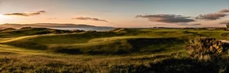 The fourth hole at Fortrose and Rosemarkie Golf Course.