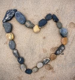The beach at Durness left its mark on one young visitor