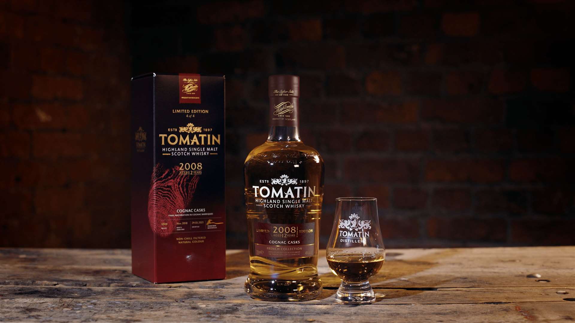 Tomatin Distillery's new Cognac Edition whisky.