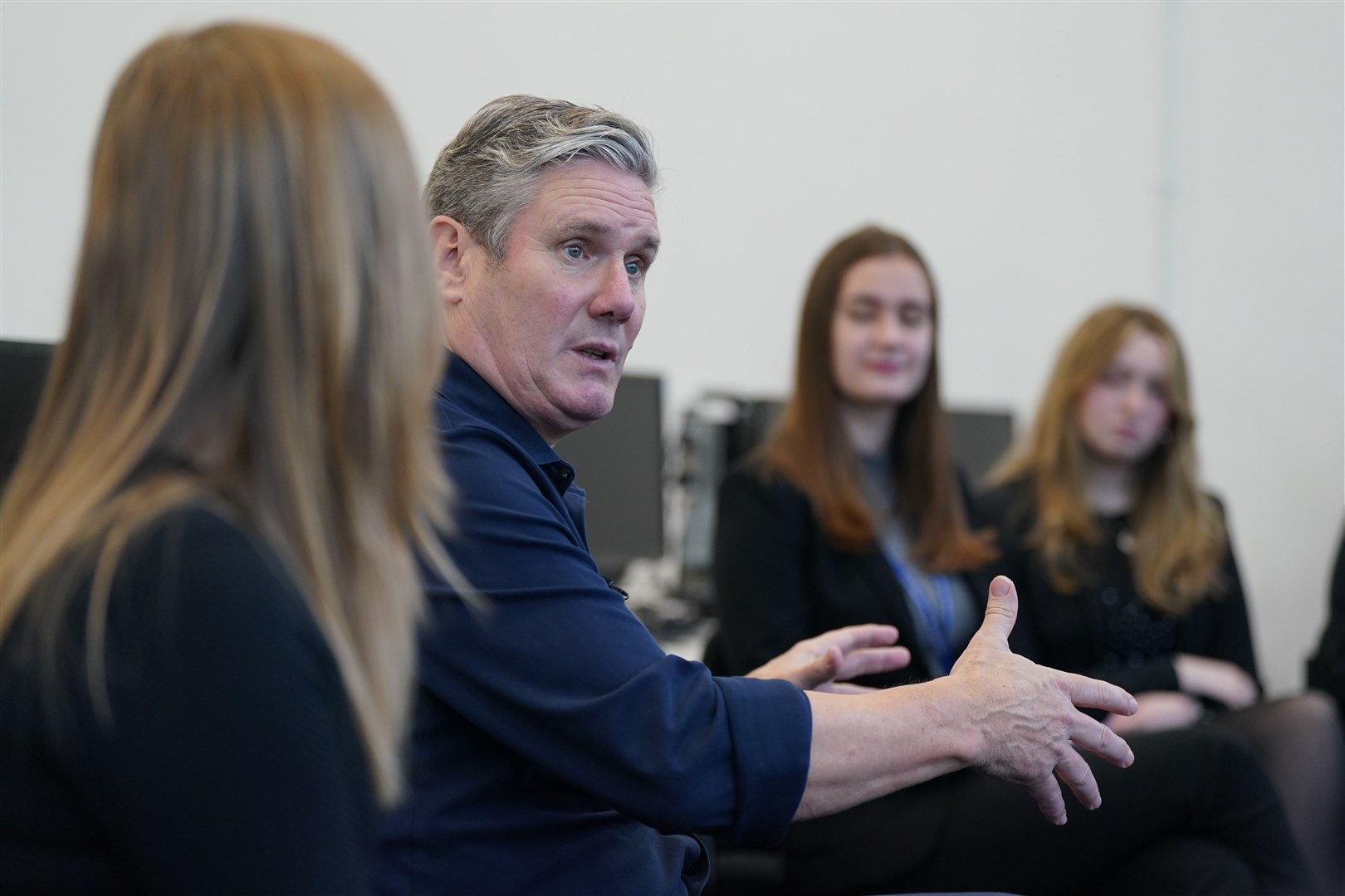 Sir Keir Starmer said Labour had to earn every vote (Jacob King/PA)