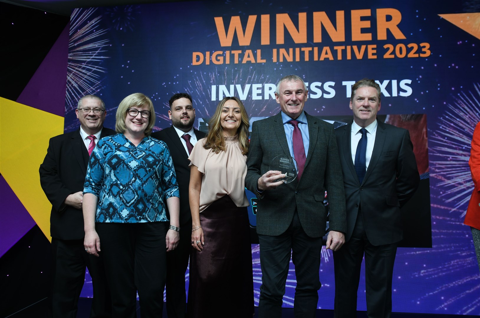 Inverness Taxis won the digital initiative award at last year's event. Picture: James Mackenzie.