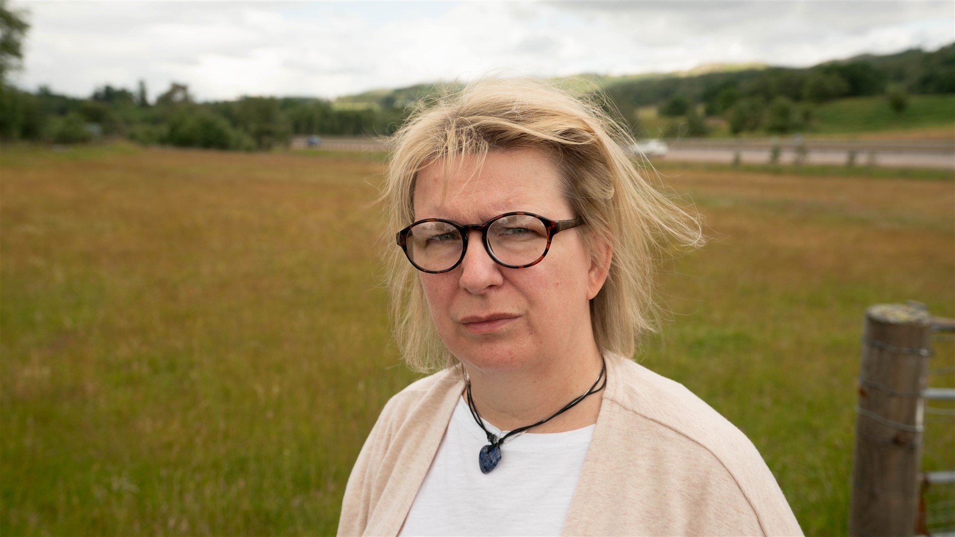 Laura Hanser, A9 safety and dualling campaigner.