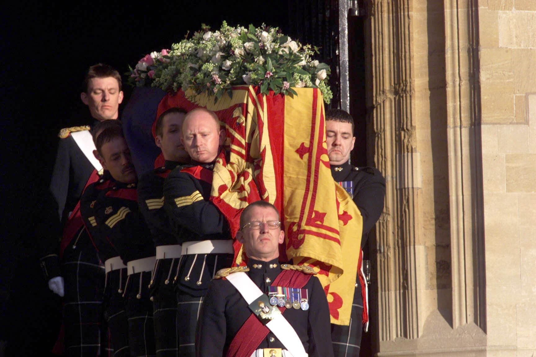 Princess Margaret had a private funeral in St George’s Chapel (PA)