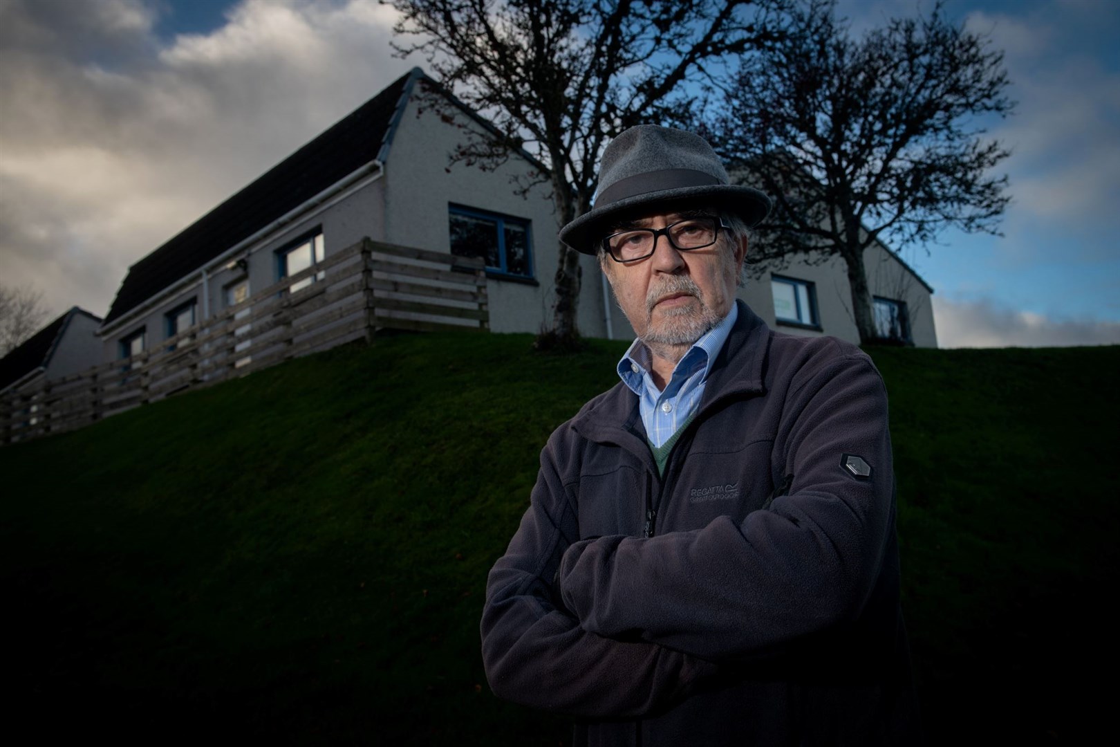 Former MFR chief executive Thomas Prag outside MFR's station building in Scorguie when news broke last year of the end of shows being broadcast from the city. He voiced concerns at the time that the decision would cast doubt over the future of the site, and these fears now appear to have become reality. Picture: Callum Mackay.