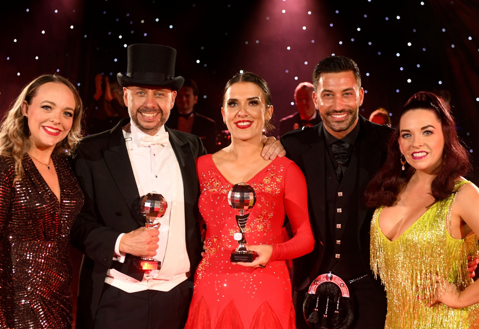 Jason Kelman and Shireen Fyffe won Strictly Inverness 2024.