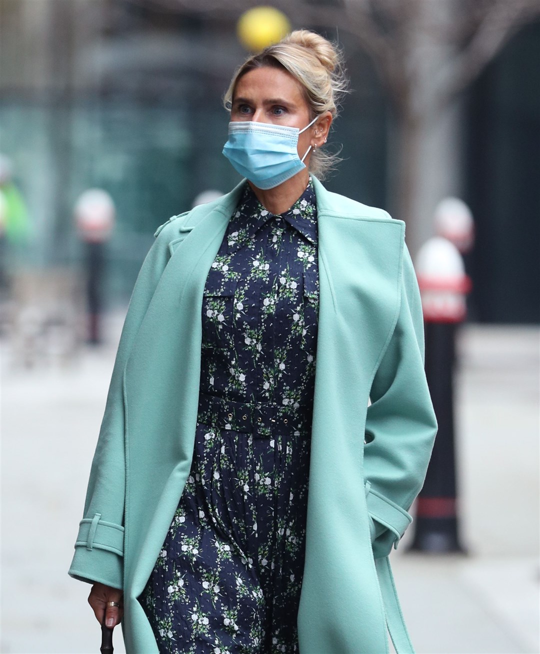 Tatiana Akhmedova arrives at the Rolls Building in London to give evidence in her High Court battle with her ex-husband, Farkhad Akhmedov (Yui Mok/PA)