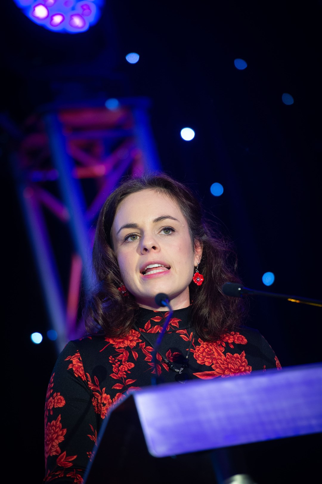 Kate Forbes MSP at last year's Highlands and Islands Tourism Awards ceremony. Picture: Callum Mackay.