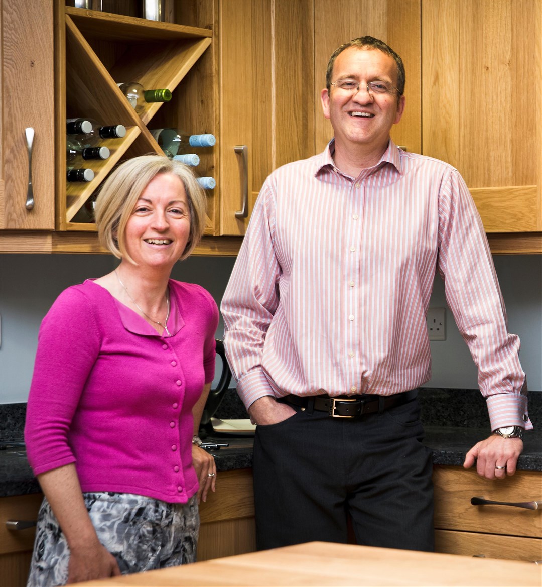 Rosemary and Duncan Shreeve whose business has been shortlisted for the prestigious awards.