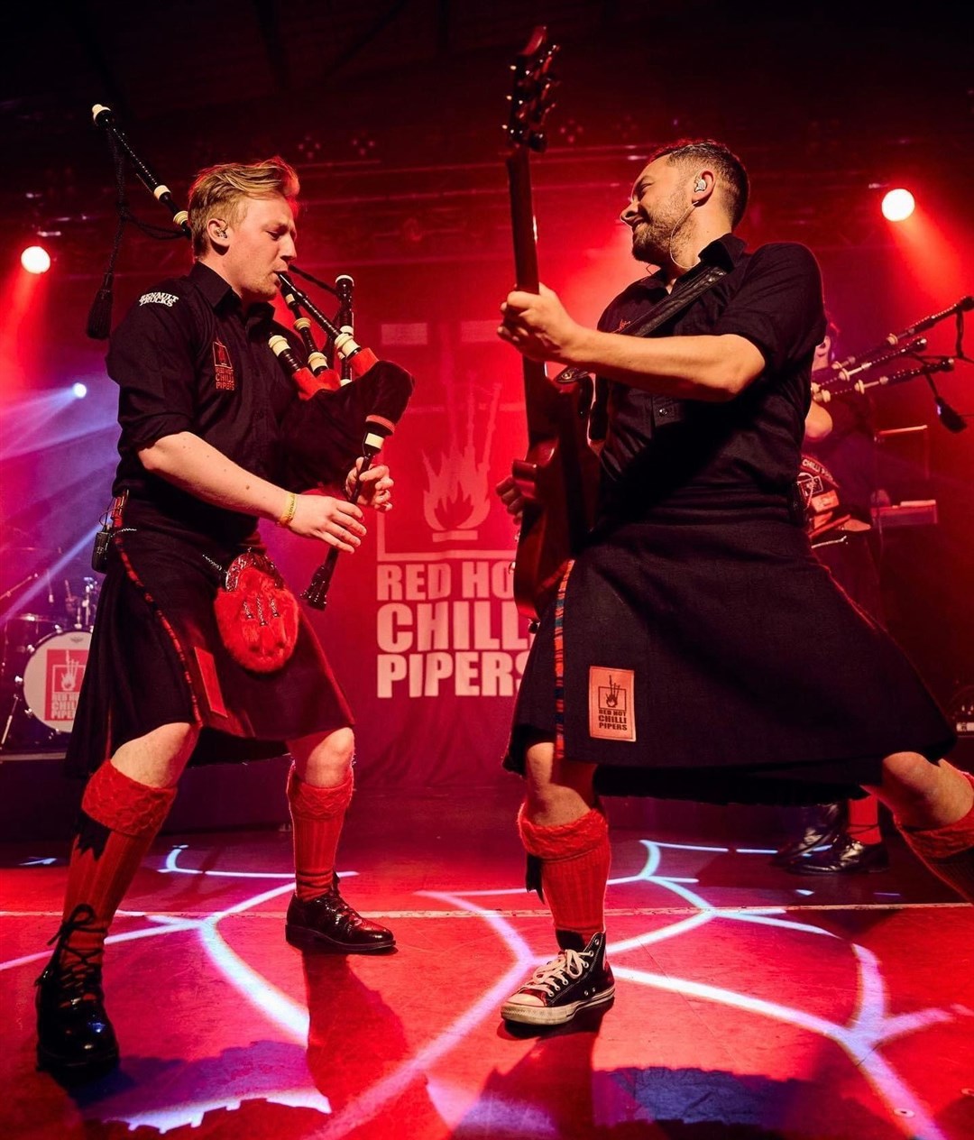Scotland's most famous rocking pipe band will be providing the entertainment at the Macdonald Aviemore Resort.