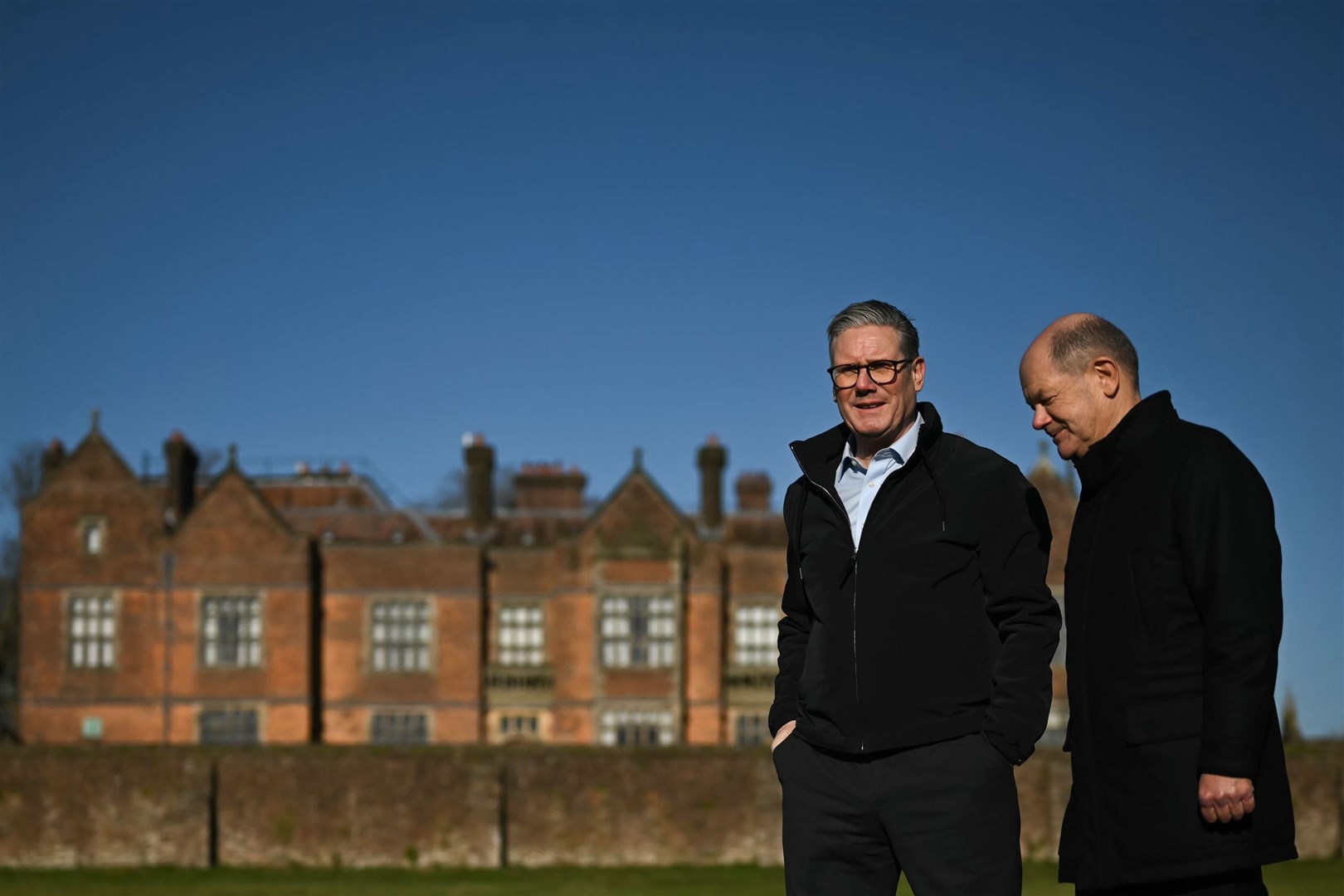 Prime Minister Sir Keir Starmer heads to Brussels on Monday following a meeting with German Chancellor Olaf Scholz at Chequers over the weekend (Ben Stansall/PA)