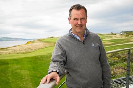 General manager Stuart McColm at Castle Stuart