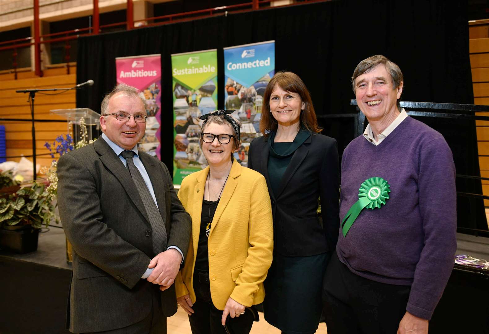 Councillors by Ward: 12 Aird and Loch Ness: David Fraser (Independent), Emma Knox (Scottish National Party), Helen Crawford (Scottish Conservative and Unionist) and Chris Ballance (Scottish Greens). Picture: Callum Mackay
