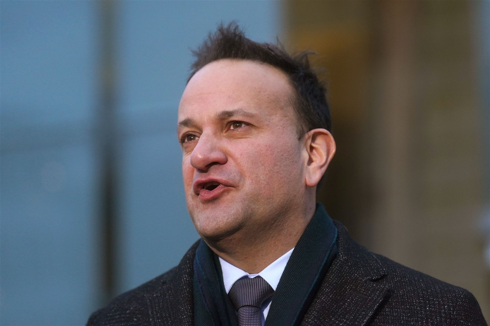 Taoiseach Leo Varadkar said his government would not be found wanting when it came to investigating the Omagh bomb (Brian Lawless/PA)