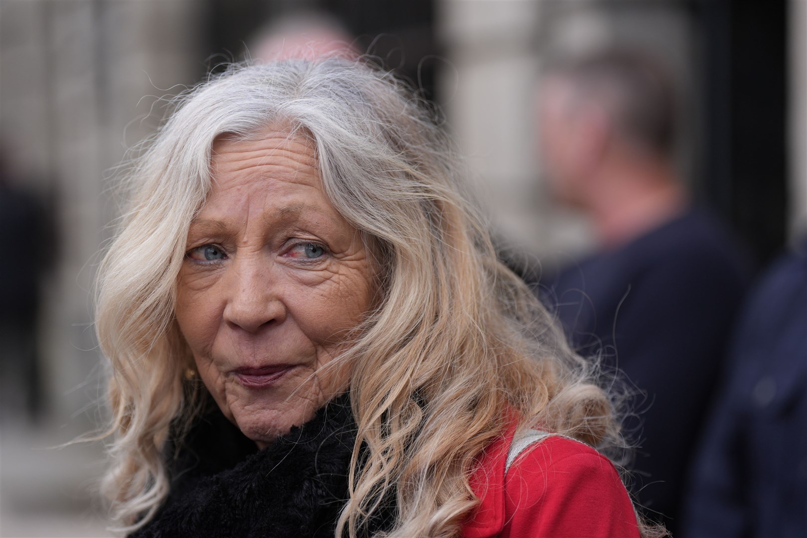 Stardust survivor Antoinette Keegan, who lost her two sisters Mary and Martina in the fire, arrives at Leinster House, Dublin (Niall Carson/PA)