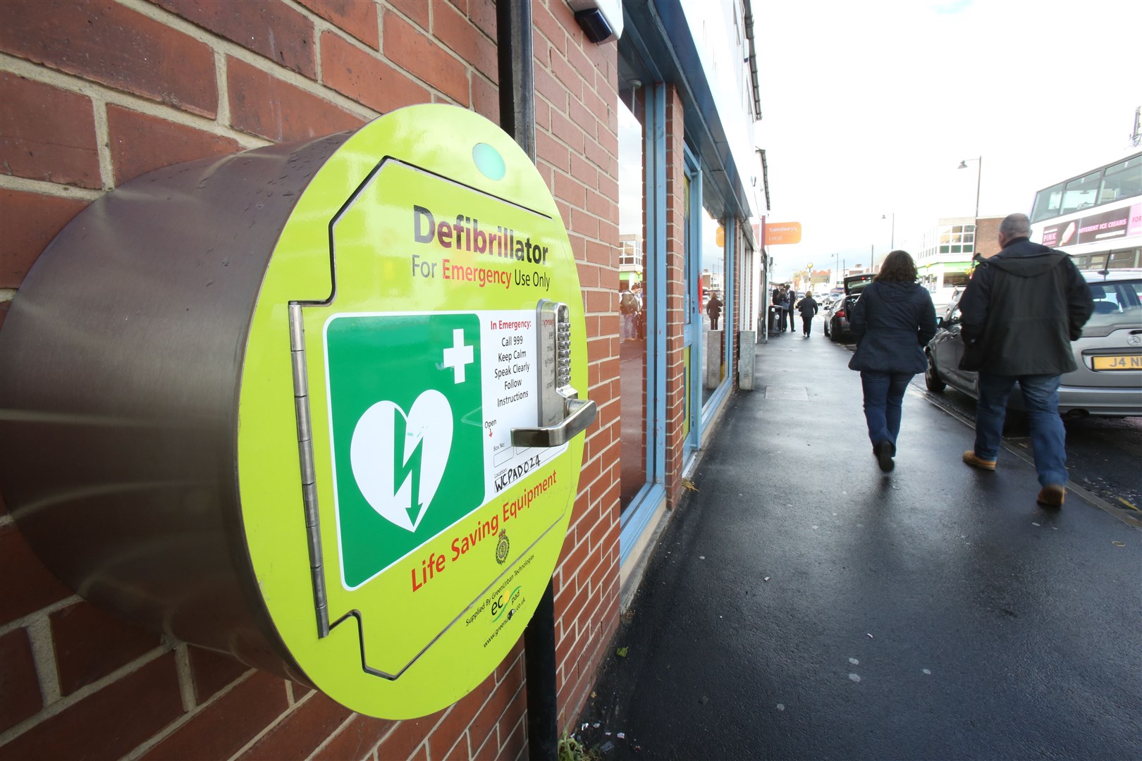 Research found on average people living in more deprived areas faced longer distances from defibrillators than those in the least deprived areas (Chris Radburn/PA)