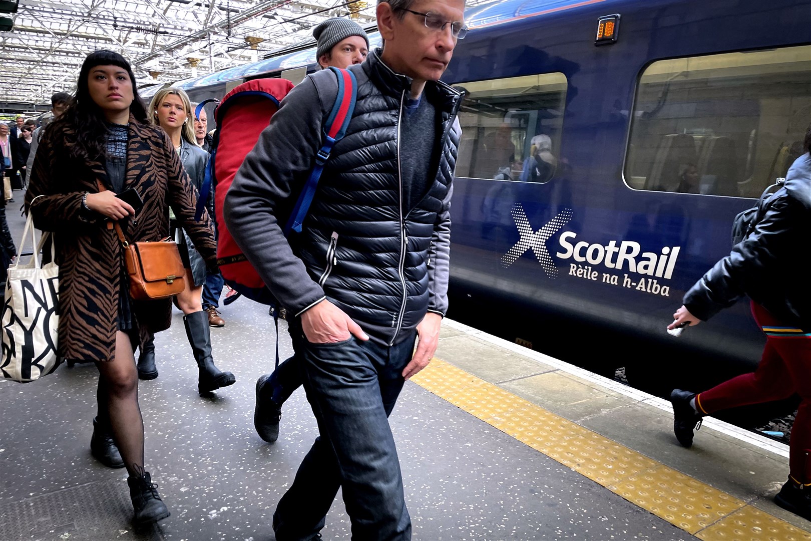 The number of journeys on ScotRail increased by 27% (Jane Barlow/PA)
